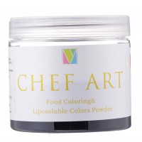 chefArt J系列 油溶性色粉 巧克力色粉 黑色/100g  