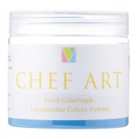 chefArt油溶性色粉 巧克力色粉   天空藍/100g   