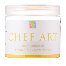 chefArt  油溶性色粉 巧克力色粉   黃色/100g    
