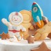 義大利decora餅乾模  太空人&太空火箭 2入組!現貨!!