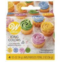 Wilton4色色膏花園系列4240     ★水性色膏★    2021年新包裝 !新到貨!★2024.6.1起漲價