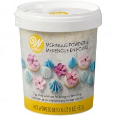 美國 Wilton 惠爾通 糖霜粉(蛋白粉)  Meringue Powder 糖霜餅乾必備16oz    453g  2022年新規格   ★2024.6.1起漲價