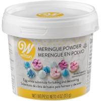 美國 Wilton 惠爾通 蛋白粉  Meringue Powder 糖霜餅乾必備糖霜粉(蛋白粉)113g現貨到★2024.6.1起漲價   此批有效日期2026/01