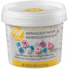 美國 Wilton 惠爾通 蛋白粉  Meringue Powder 糖霜餅乾必備糖霜粉(蛋白粉)113g現貨到★2024.6.1起漲價   此批有效日期2026/01