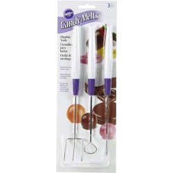 美國惠爾通Wilton 巧克力工具組 3件組 CANDY MELTS CANDY DIPPING TOOL SET, 3-PIECE