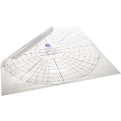 美國惠爾通翻糖定位墊  分割墊_409-2554   美國.惠爾通.wilton.塑膠定位墊 分割墊.分割墊.塑膠墊.